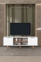 Hanah Home Sina 3618 Soporte para TV Blanco y Nogal
